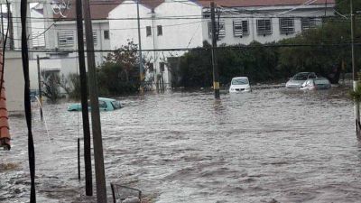 El agua que cay� en el temporal ya super� la media de abril