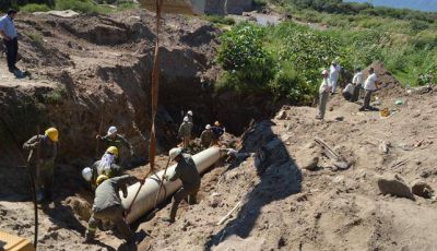 Mejoran el servicio de agua potable en un 70% de lo que estaba afectado