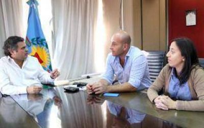 El Intendente de Quilmes se reuni� con el ministro de Desarrollo Social provincial