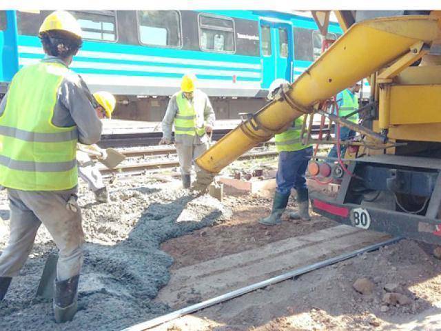 Tren Roca a La Plata: avanzan las obras en Hudson