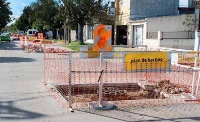 Plan de bacheo: trabajos previstos para el lunes