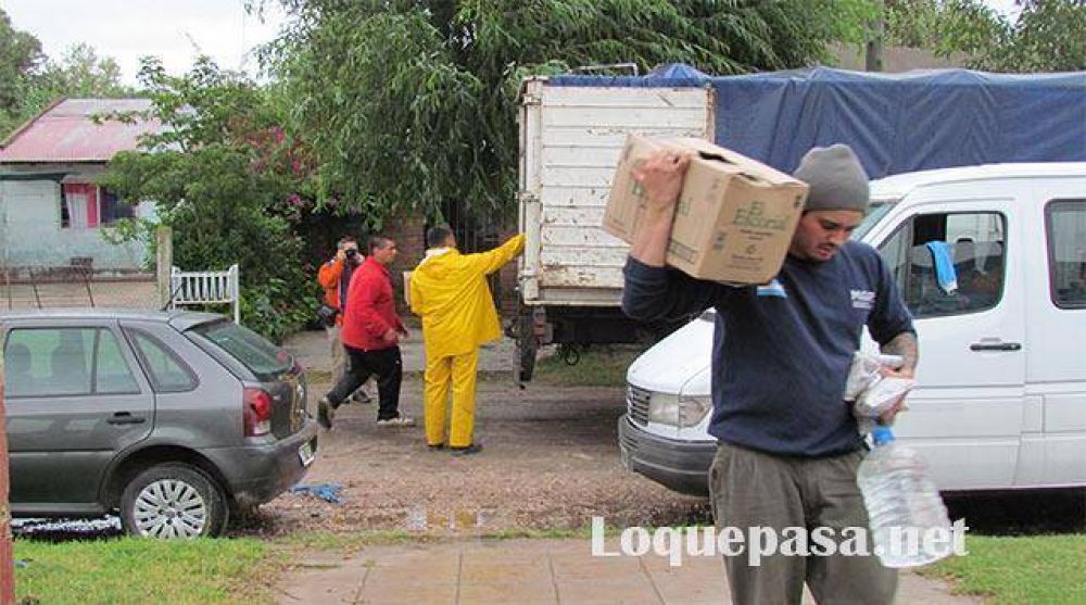 Temporal: �Fue bastante deficiente al principio el trabajo de la municipalidad�