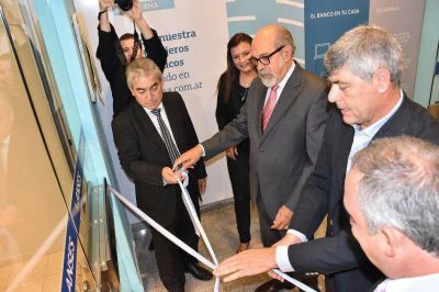 Ricardo Buryaile inaugur� en Formosa nuevo anexo operativo del Banco Naci�n