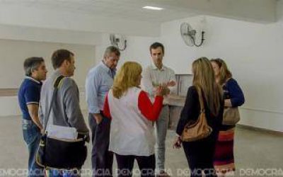 El Intendente Petrecca recorri� obras finalizadas en escuelas de Jun�n