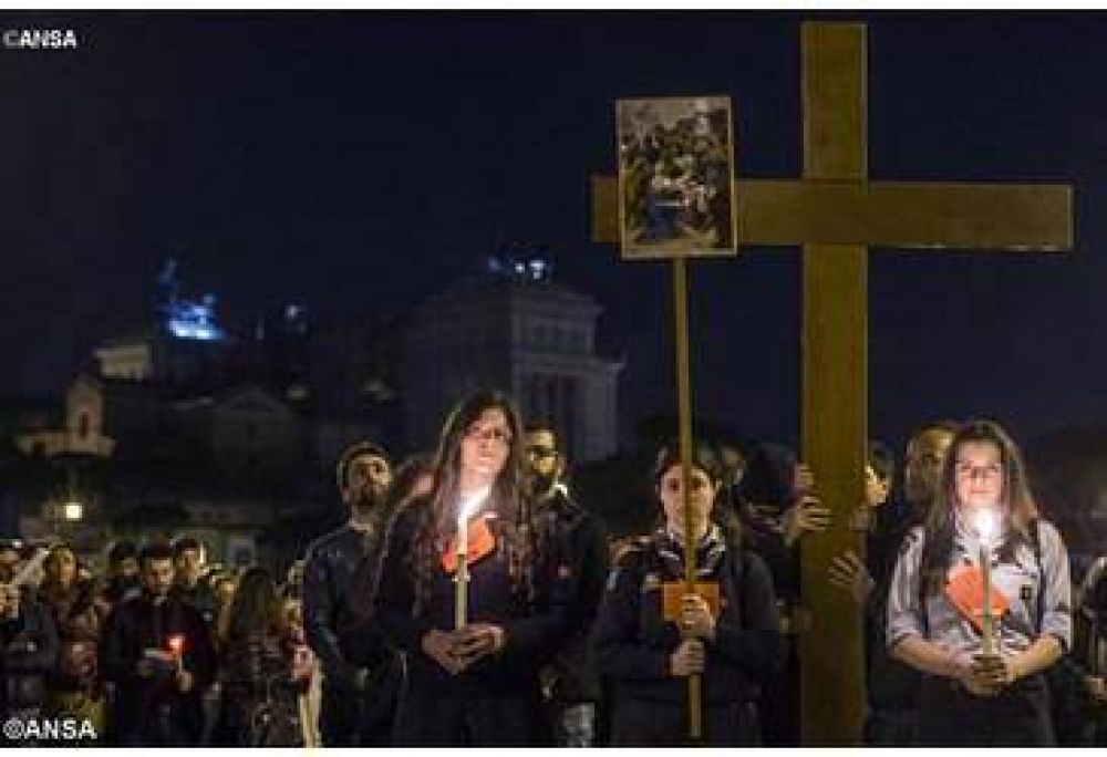�V�a Crucis por las mujeres crucificadas�. Aliento del Papa a los que luchan contra la trata