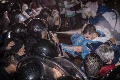 Paro docente en San Luis en repudio a la represión