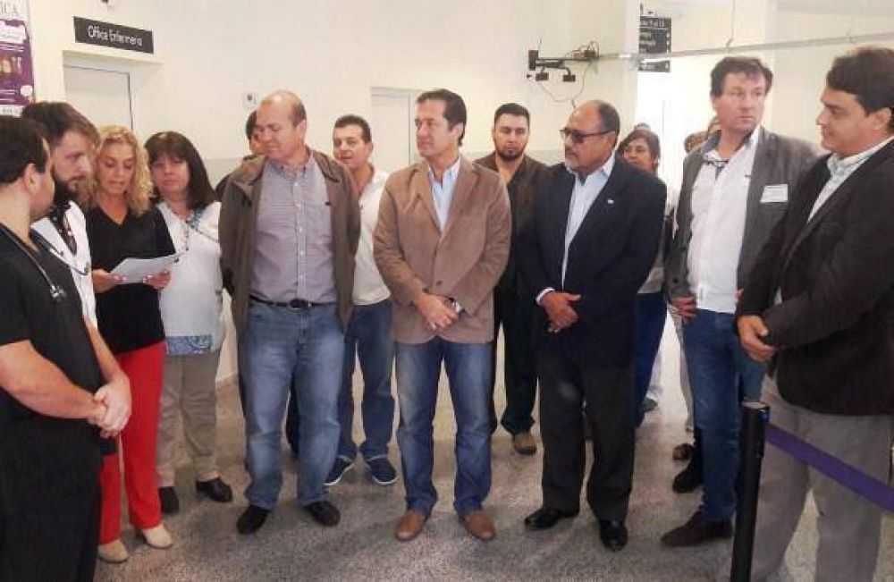 Inauguraron un hospital de d�a pedi�trico en Pico