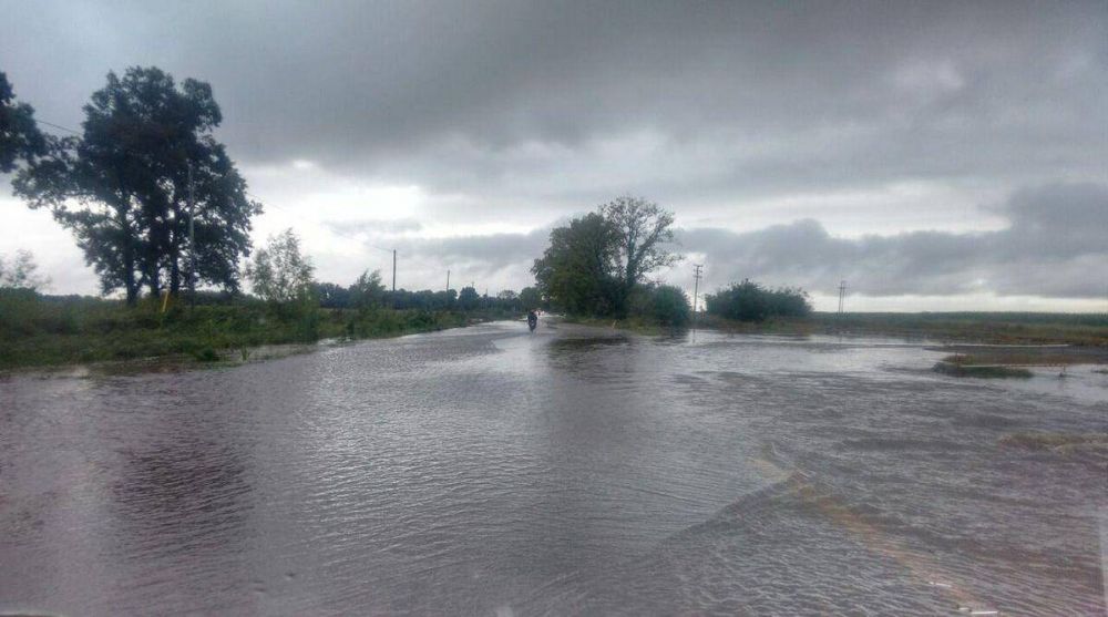 Lluvias: el gobernador dijo que hay zonas en emergencia