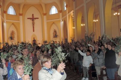 La Iglesia inici� la Semana Santa con el Domingo de Ramos
