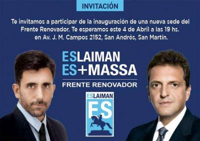 Eslaiman quiere fidelizar el voto massista