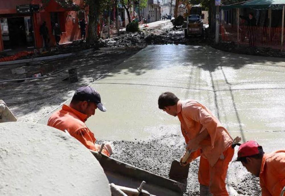 Por las obras de bacheo, permanecer�n cerradas calles del centro de Pilar