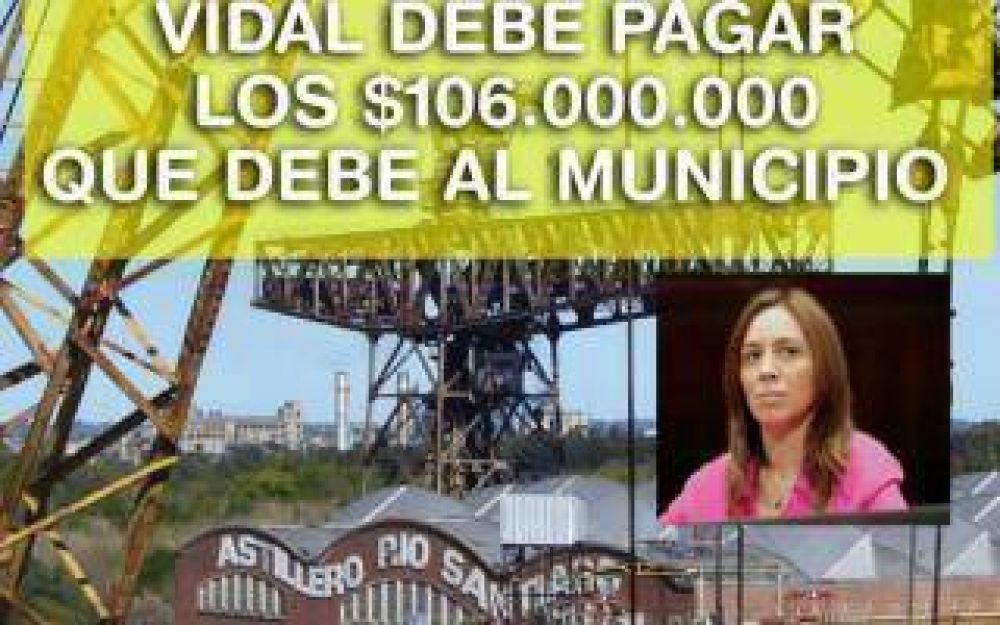 Ensenada insiste con una deuda de provincia por Astilleros: 