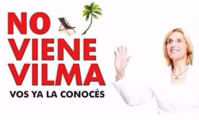 Se fue Vilma, oxigenaci�n y todas las fichas en Dios