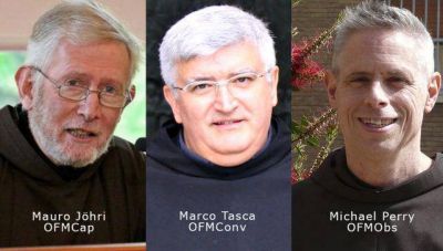 El Papa pide a las cuatro �rdenes franciscanas, separadas unas de otras, un sentido de unificaci�n