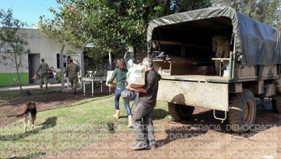 El municipio llega a los barrios afectados