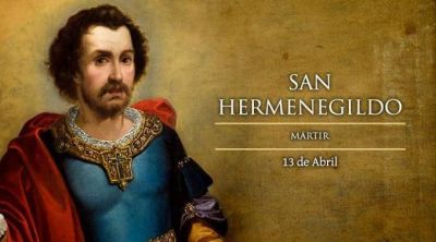 Hoy se celebra a San Hermenegildo, m�rtir y �patrono de los conversos�
