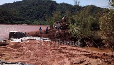 El temporal dej� en evidencia la falta de obras en el dique Itiyuro