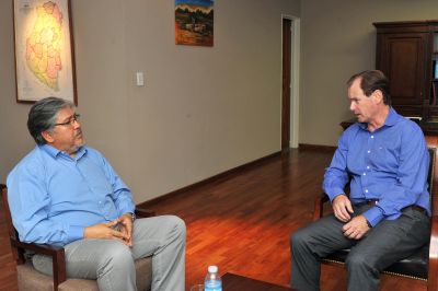 Bordet se reuni� con el �Chino� Navarro y dialogaron sobre la necesidad de �reconstruir el peronismo� 
