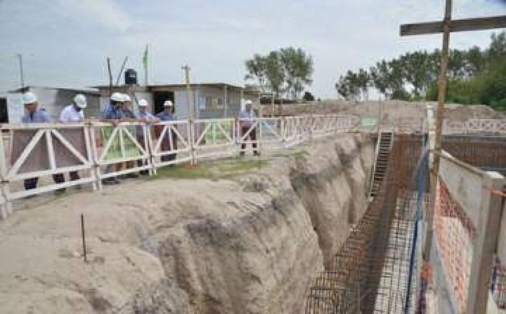 Avanza la planta de tratamiento de agua en El Jag�el