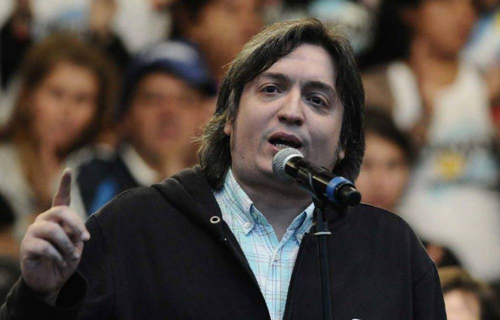 Mximo Kirchner habl de Baragiola, el desempleo y el FpV en Mar del Plata