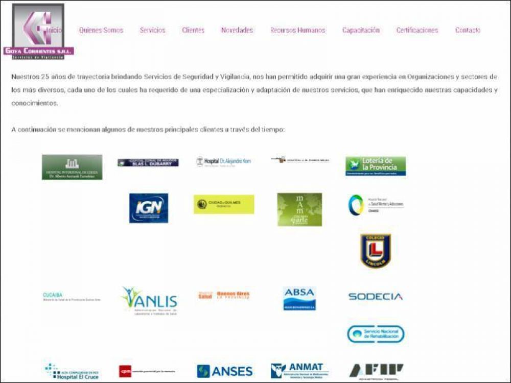 El due�o de una empresa de seguridad y limpieza proveedora del Estado, denunciado por acoso sexual