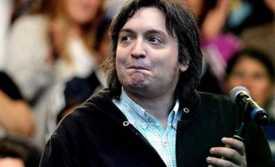 M�ximo Kirchner anticip� que el Frente para la Victoria tendr� boleta propia en Mar del Plata
