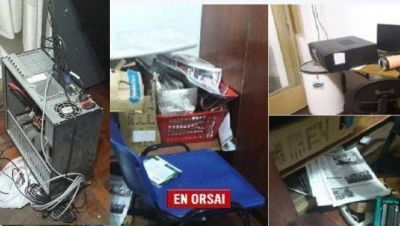 �Inseguridad o Persecuci�n Pol�tica? violentaron las oficinas de Nuevo Encuentro en pleno centro de Mor�n