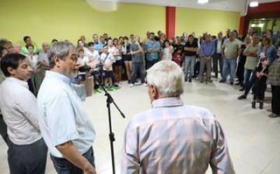 Ferraresi inaugur� nuevas instalaciones en el Club Estrella del Sud