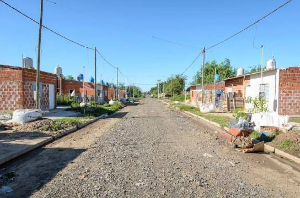 Avanzan las obras del Plan Abre en barrio Polledo