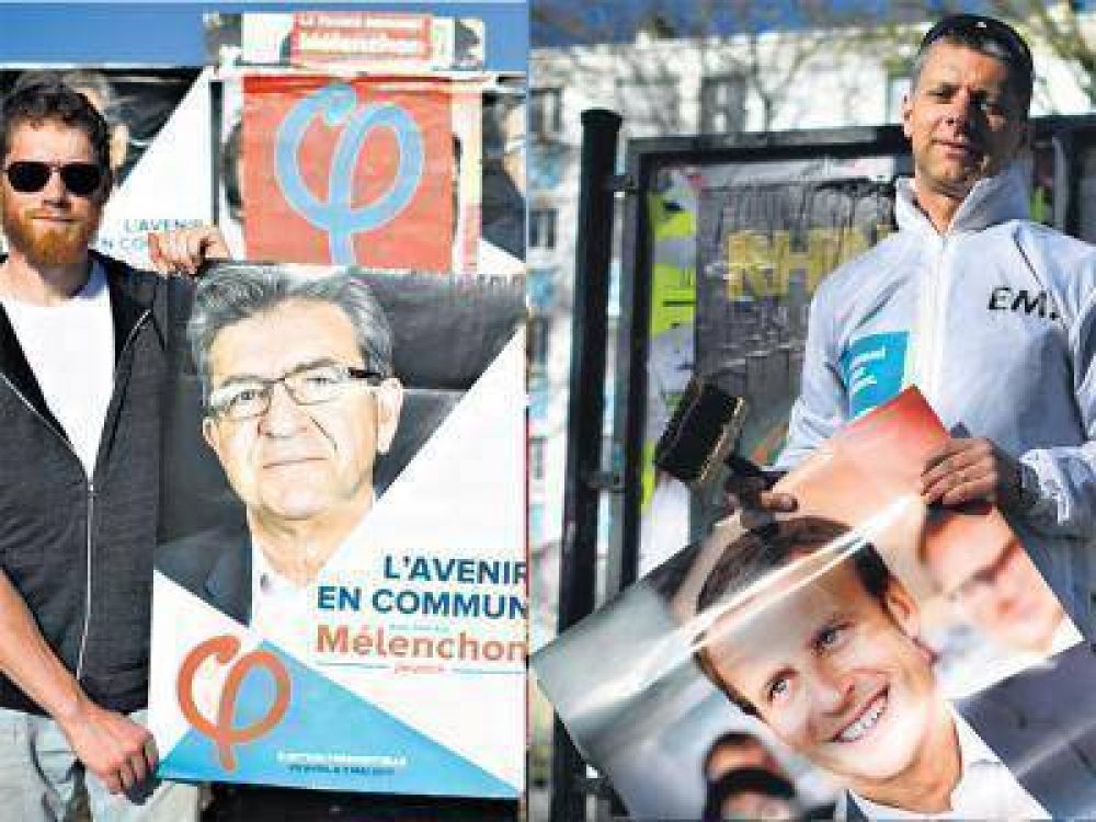 Macron o Mlenchon, el dilema de la izquierda