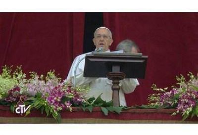 El Se�or no se cansa de buscarnos en los desiertos del mundo: Mensaje Pascual y bendici�n Urbi et Orbi del Papa Francisco