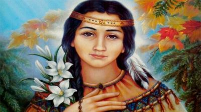Hoy la Iglesia celebra a Catalina Tekakwitha, la primera santa piel roja