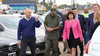 Ducot� recibi� a Patricia Bullrich en Pilar