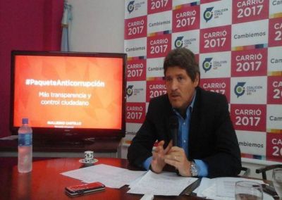 Castello: �Cambiemos con m�s leyes anticorrupci�n�
