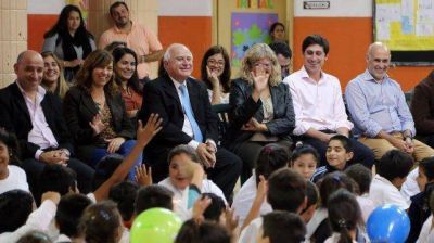 Lifschitz y Balagu� iniciaron la Semana de la ley de educaci�n