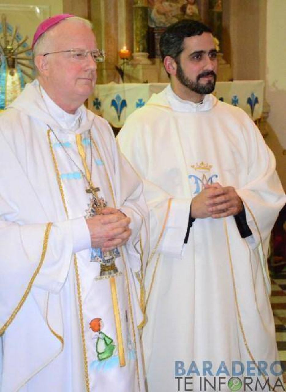El Padre Lucas es el nuevo Prroco de la Iglesia Santiago Apstol