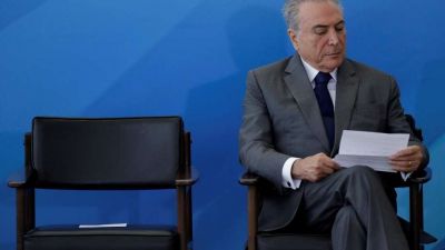 Caso Odebrecht: Temer no despedir� por ahora a los ministros denunciados