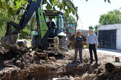 El Municipio realiza trabajos hidr�ulicos en el barrio Crisol