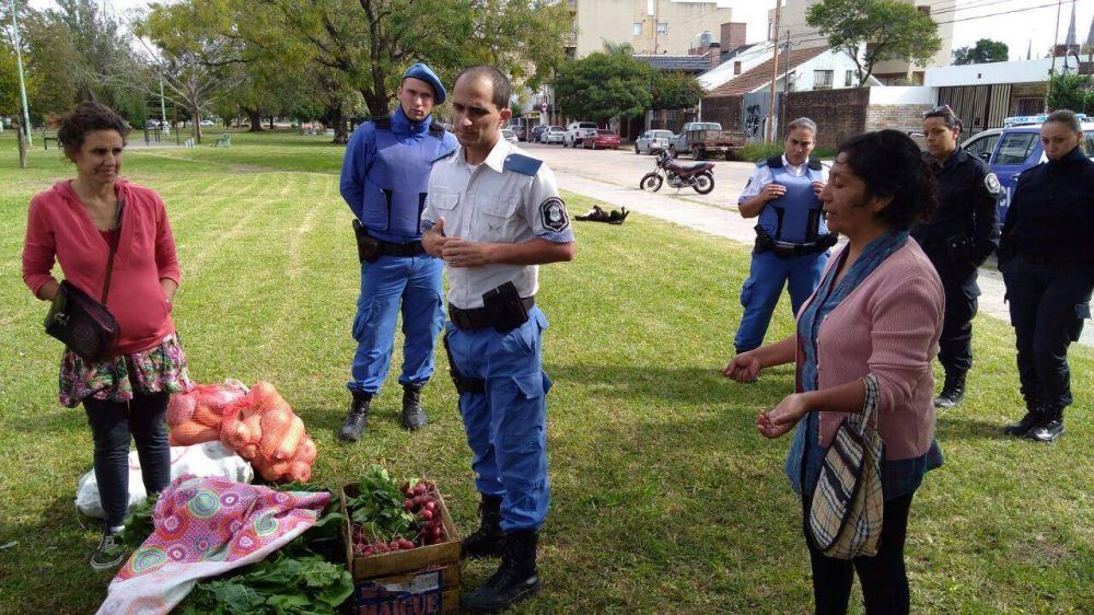 Repudian el desalojo de la Feria Campesina de Luj�n