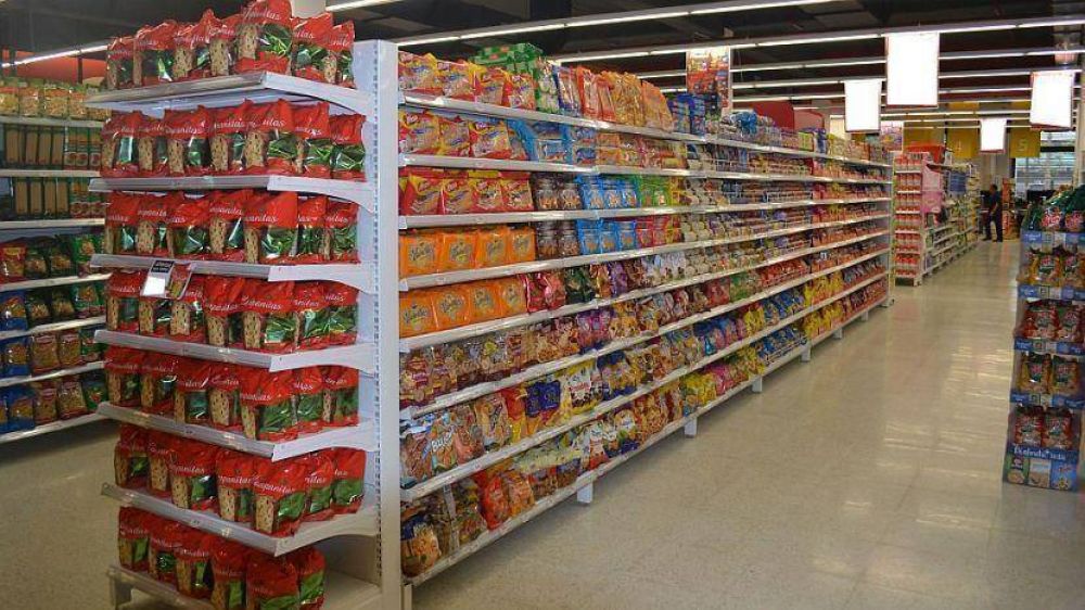 Consumo en supermercados cay 5,6% en marzo, con fuerte peso de alimentos