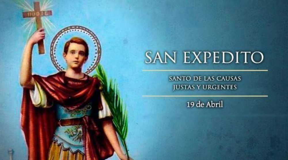 Hoy es fiesta de San Expedito, mediador ante problemas urgentes