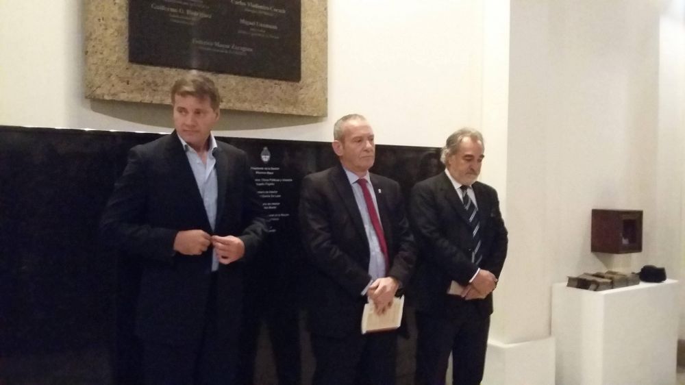 Se present� la exposici�n de Ana Frank en la Auditor�a General de la Naci�n