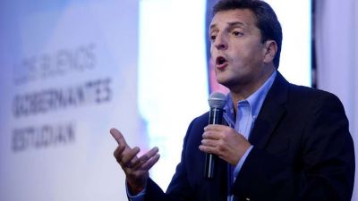 Sergio Massa en campa�a: la teor�a del tercer penal y los restos de la grieta