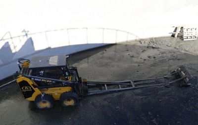 Iniciaron los trabajos de mantenimiento y limpieza del Reactor 2 de la Planta Depuradora de L�quidos Cloacales