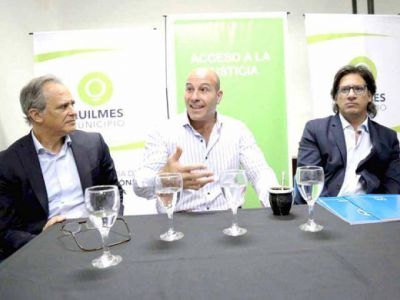 Garavano y Molina visitaron un consultorio jur�dico local