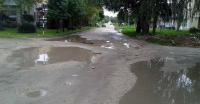 Obras hidr�ulicas y de asfalto, las cuentas pendientes en Los Pinares