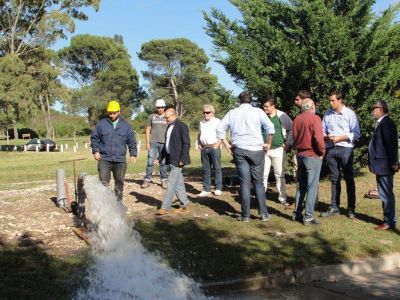 �Con esto se resuelve definitivamente el abastecimiento de agua en Balcarce�
