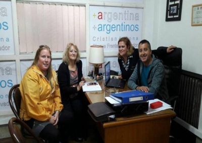 Colectivos sin rampas: Azcona se reuni� con el Consejo Municipal de Discapacidad