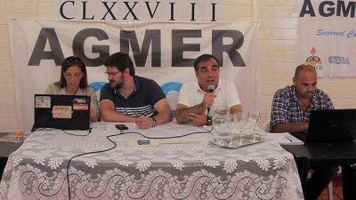 AGMER rechaz� la �ltima propuesta salarial y aprob� un paro sin fecha	 