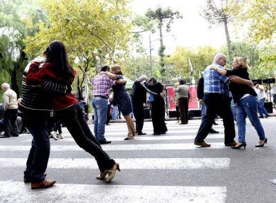 Se realiz� en San Fernando una Milonga a Cielo Abierto